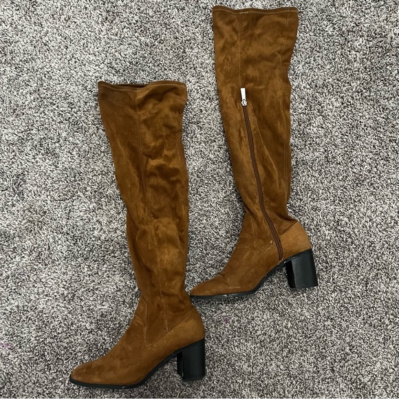 Zara, Over the Knee, Brown Boot. Size 6.5 - Picture 2 of 2